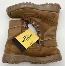 Belleville Men's 500 USMC 8" Leather Nylon WP Soft Toe Combat Boots Size 13 R