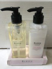 Bloom collection hand wash and hand lotion set. Pink peony and cashmere hand set