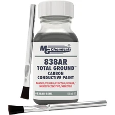1PC MG CHEMICALS 838AR-55ML Total Ground Carbon Conductive Paint (55 mL Bottle)