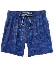 Vintage Summer 4-Way Stretch Volley Swim Trunk Men's Blue S