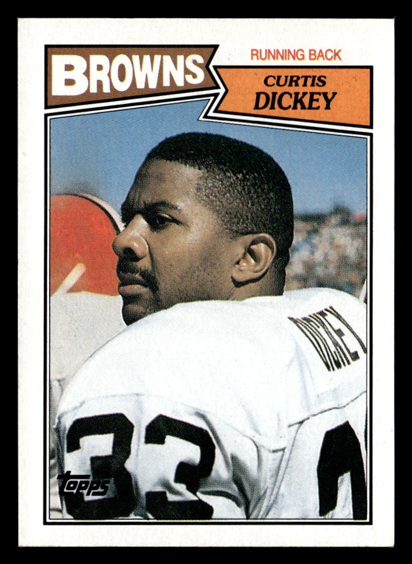 1987 Topps #81 Curtis Dickey