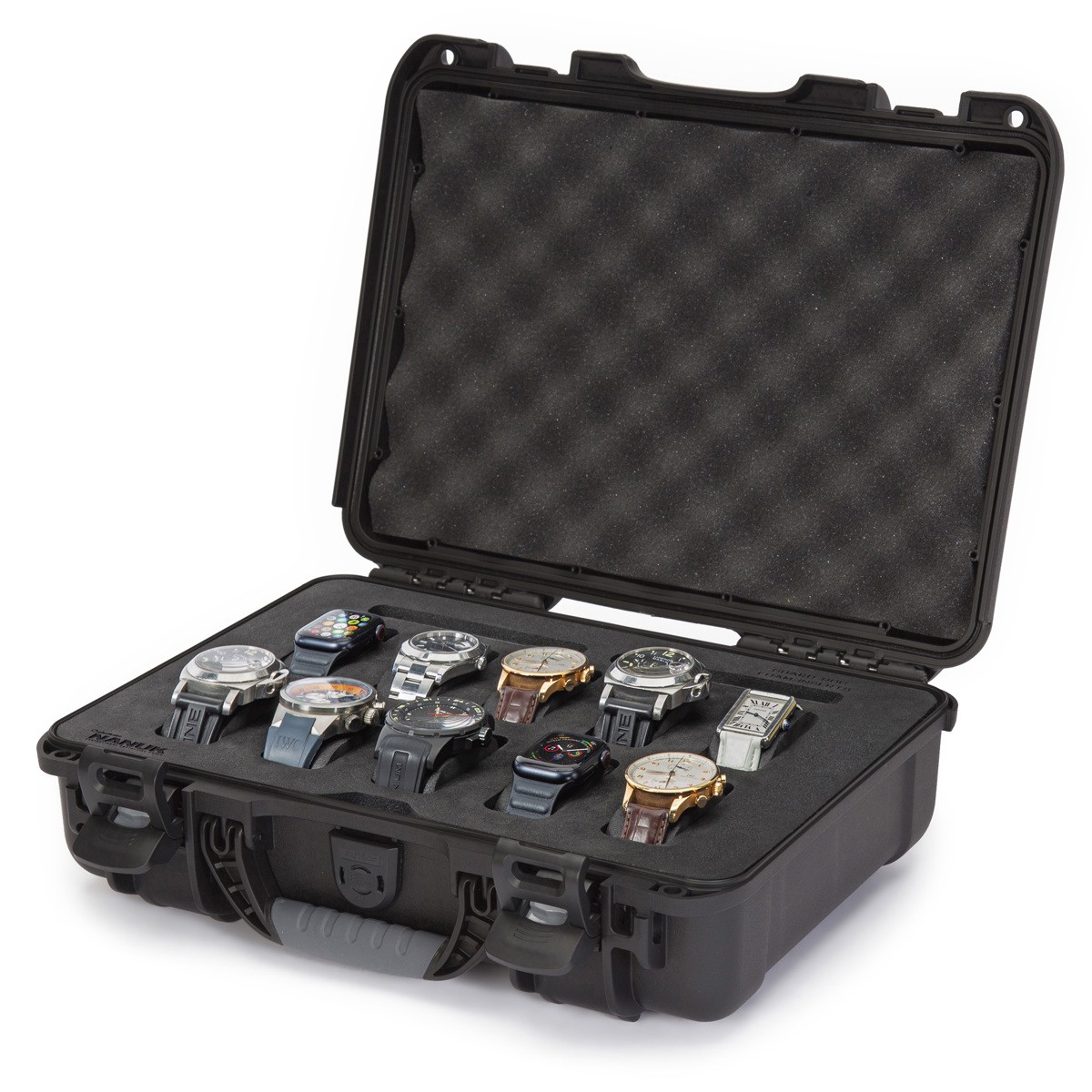 Водонепроницаемый корпус часов Nanuk 910 с поролоновой вставкой, черный