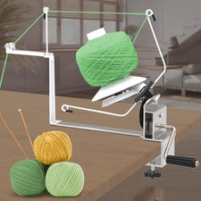 Yarn Winder 15 oz Large Capacity Sturdy Metal Ball Spinner Efficiently Yarn