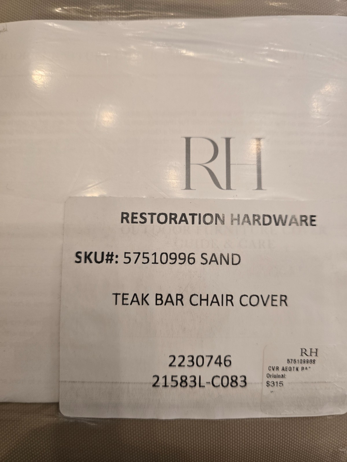 Cover Sand New