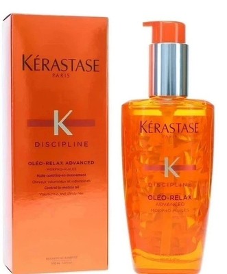 Kerastase Discipline Oleo Relax Advanced Hair Smoothing Oil 3.4oz /100ml New