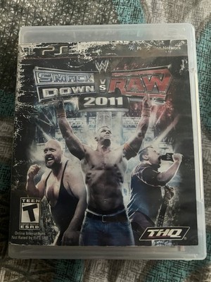 WWE SmackDown vs. Raw 2011 (PlayStation 3, PS3, 2010) Complete, Manual Fast Ship