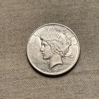 1927-D Peace Silver Dollar AU/BU Details SC