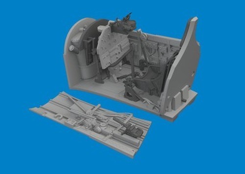Eduard 6481096 1/48 P-40E Cockpit PRINT Brassin