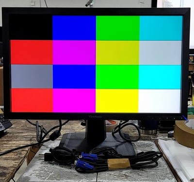 ViewSonic vs17622 va2252sm-2 Monitor LCD 22'' DVI VGA DP GRADE B