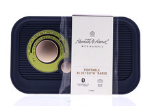 Hearth Hand With Magnolia Portable Bluetooth Radio - Navy/Brass