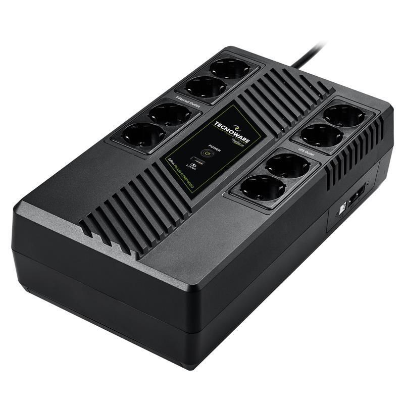 UPS Tecnoware FGCERAPLS1002SCH Strip 1000VA 700W | Prese Italiane Schuko