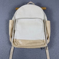 Beis The Travel Backpack Beige Padded Laptop Pocket Pass Through Bottle Pocket