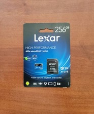 Lexar  High-Performance 633x microSDXC  UHS-1 Memory Card 256GB