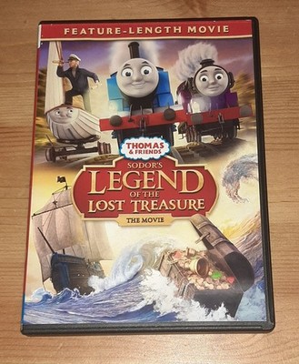 Thomas & Friends: Sodor's Legend of the Lost Treasure (DVD, 2015) Cover Damage