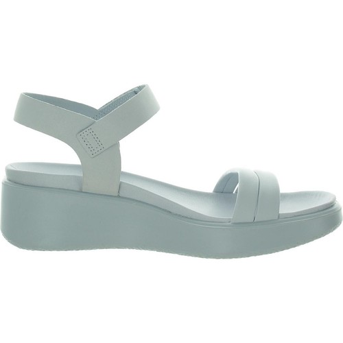 ECCO Womens Flowt Leather Open Toe Ankle Strap Wedge Sandals Shoes BHFO 7368 - Picture 3 of 3