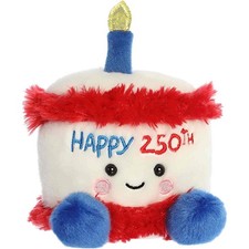 Aurora World Plush - Adorable Palm Pals -AMERICA B'DAY CAKE 5 inch Stuffed Toy