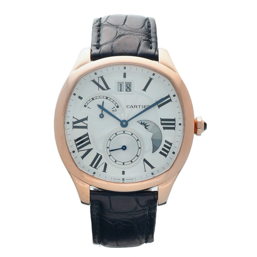 Cartier 3925 Drive de Cartier 18k Rose Gold 41 mm Leather Automatic Men's Watch