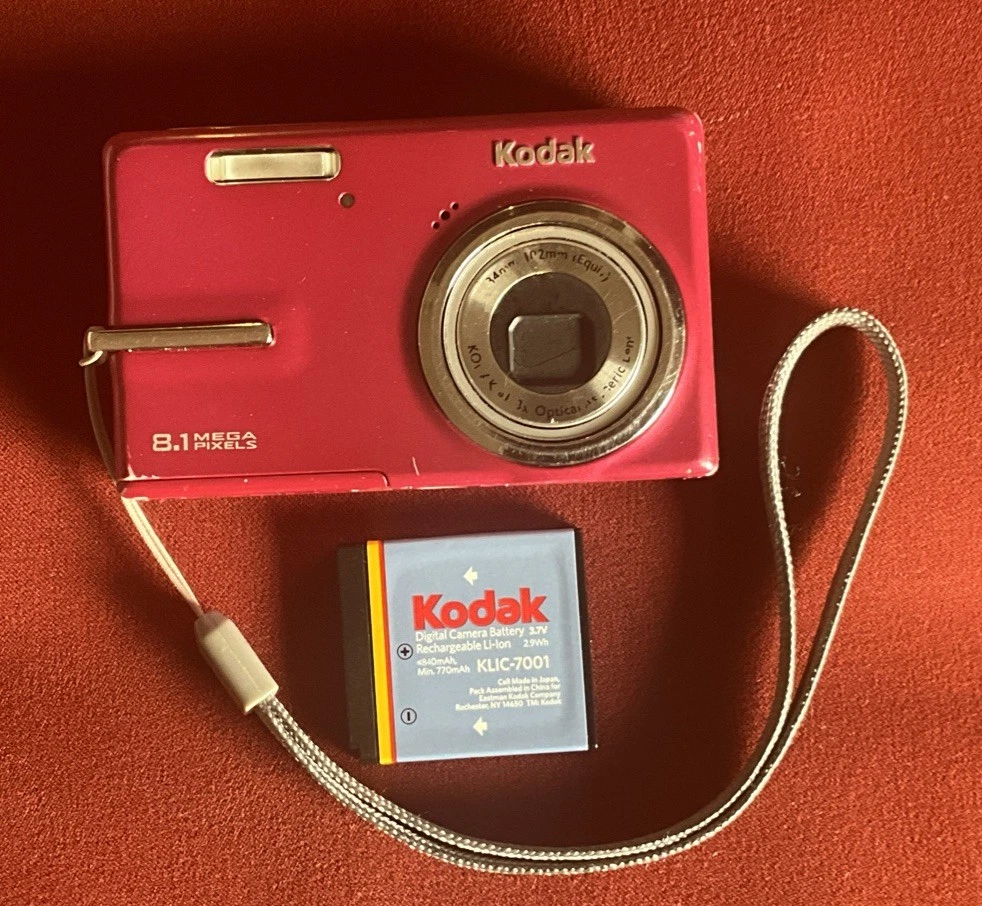 Kodak EasyShare M893 IS 8.1MP Digital Camera - Silver for sale