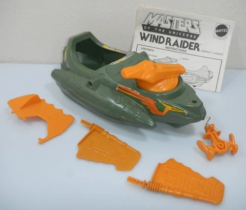 100% Complete 1981 Wind Raider Instructions MOTU Masters of the Universe Vintage