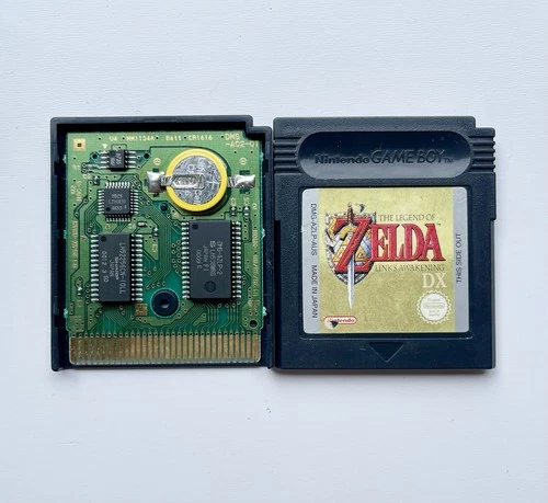The Legend of Zelda: Link's Awakening DX Gameboy Color AUS New Battery. Genuine