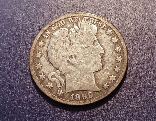 VG 1899-O Barber Half Dollar