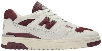 New Balance 550 Sea Salt True Red Men\'s Sneakers Shoes Size 8.5 Women\'s 10 New Balance 550 Sea Salt Classic Crimson for Sale  main image 3