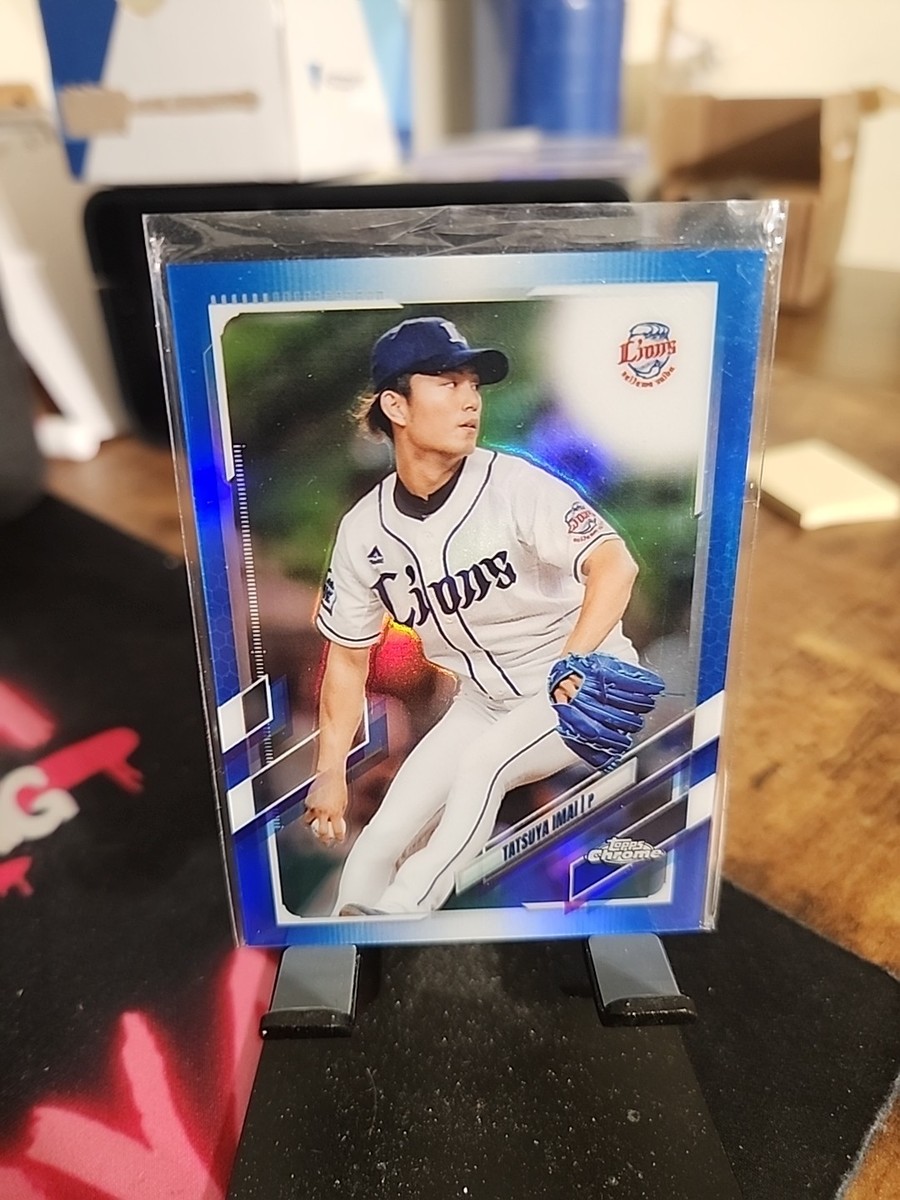 2021 Topps Chrome NPB Tatsuya Imai /150 Blue Refractor RC - Astros 