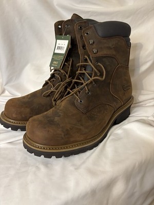 Men's Chippewa Boots 8'' Hador Heavy Duty Steel Toe Size 15 XW
