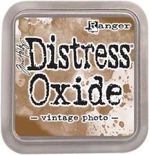 Tim Holtz Ranger Distress Oxide Ink Pad Vintage Photo 3 x 3 Non-Toxic