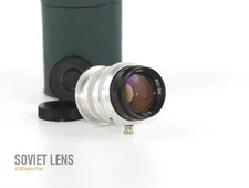 Soviet film lens  RO2-2M (2 / 75mm)  Film camera KONVAS Mount M42