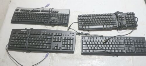 Lot Of 4 Computer Keyboards - HP EMachine Dell