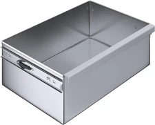 Heavy-Duty Storage 15”x10” 18-Gauge 430 Stainless Steel Metal Table Drawer