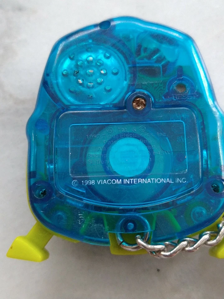 Винтажный 1998 Rugrats Giga Pets Tiger электронный Tommy Nickelodeon рабочий тамагочи - Изображение 3 из 4