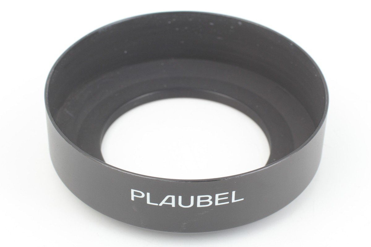 N MINT] PLAUBEL Makina 58mm Metal Screw Lens Hood Shade for