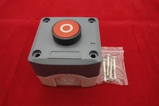 1PC Fits XAL-D112 22mm Control Station Enclosure Flush RED Push 1N/C