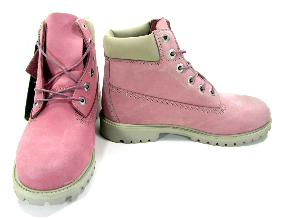Timberland Shoes 6 Inch Premium Juniors Baby Pink Boots Men 7