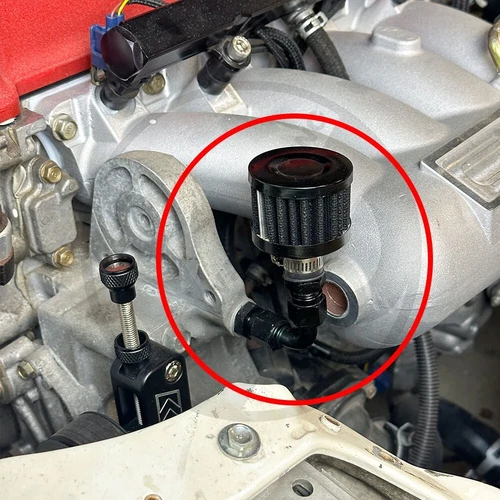 Honda K Series PCV Breather Filter Tuck for RBC Style Intake Manifolds K20 K24