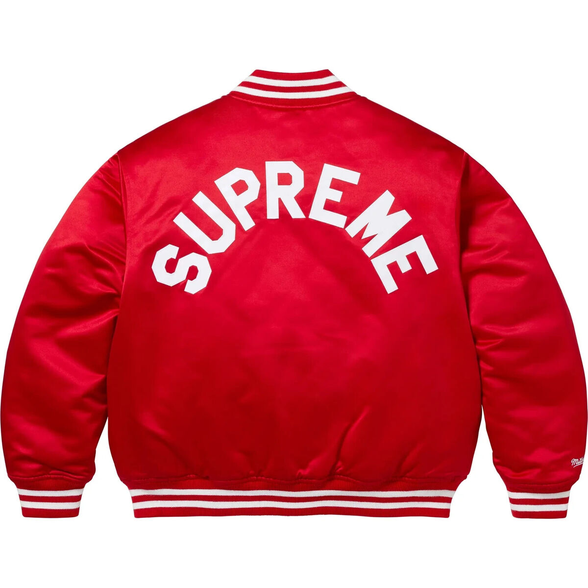 Supreme x Mitchell & Ness Satin Varsity Jacket 3colors FW24 Supreme x Mitchell & Ness Satin Varsity Jacket 3colors FW24