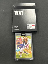 2023 TOPPS PROJECT 100 MICHAEL HARRIS II BASE ROOKIE RC # 76 GIANNI LEE PR 3999