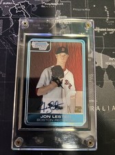 2006 Bowman Chrome Orange Refractor Jon Lester RC AUTO /25 #BC239 BGS 8 NM-MT!