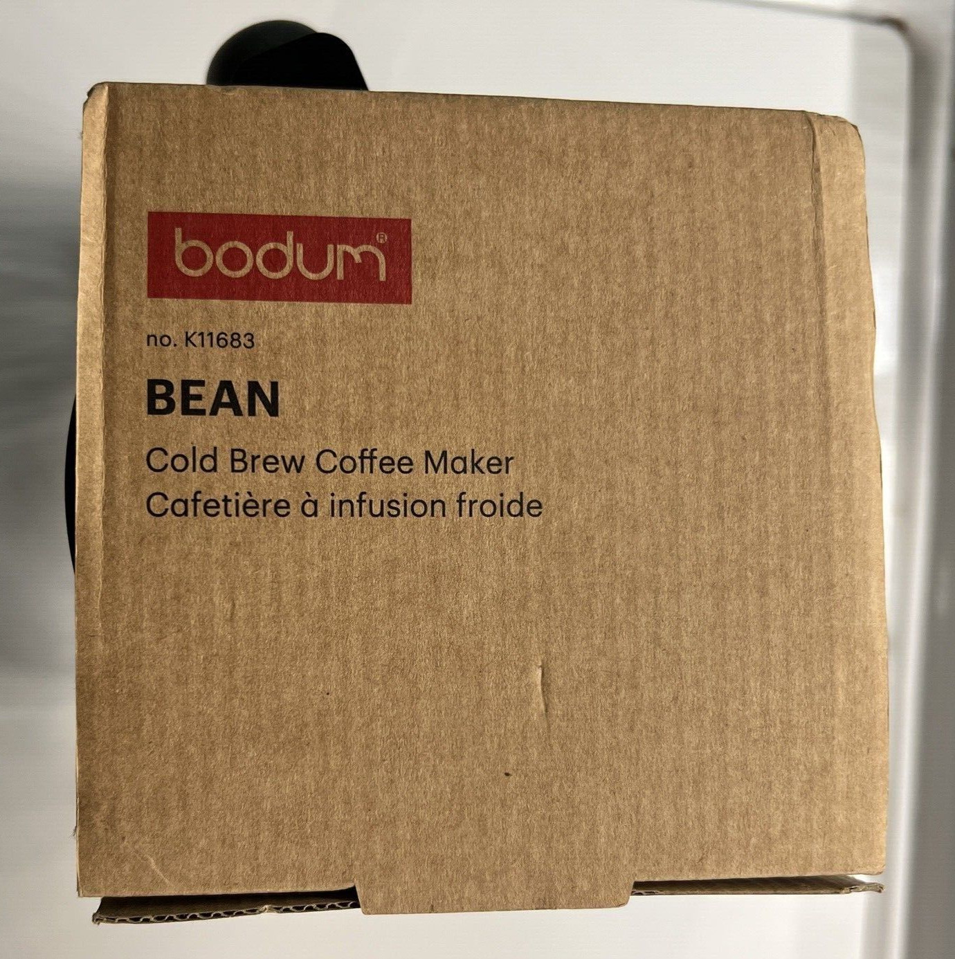 new 12 CUP Bodum Bean 51oz Cold Brew Coffee Maker French Press BLK 1.5L K11683