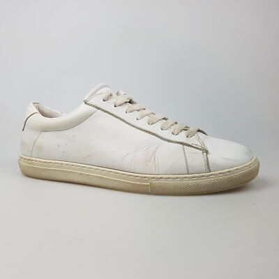 Men's OLIVER CABELL 'Low 1' Sz 38 EU Shoes White Leather | 3+ Extra 10% Off
