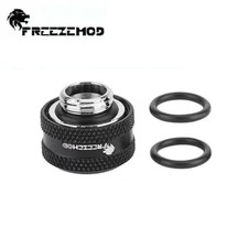 FreezeMod G1/4 Compression Fitting for 14mm OD Hard TUBE Water Cooling in Black