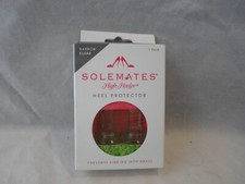 1 pair Narrow CLEAR Heel Protectors Sole Mate High Heeler          B22