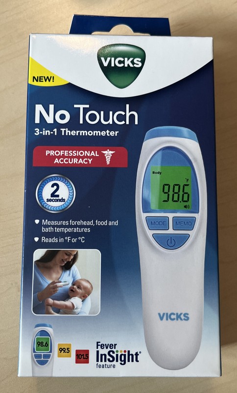 Vicks No-Touch 3-in-1 Thermometer