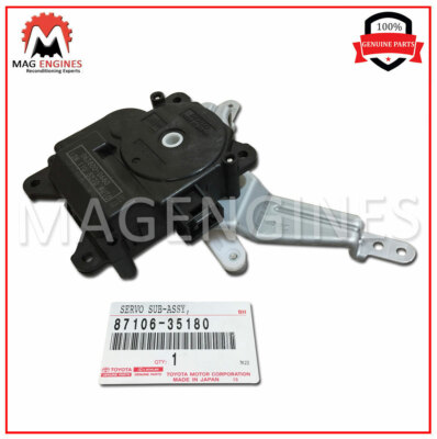 87106-35180 GENUINE OEM SERVO SUB ASSY, DAMPER (FOR AIRMIX) 8710635180