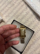 Vintage Geneva  Wind Up  GOLD  FILLED  Watch ...