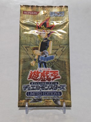 Yugioh Limited Edition 6  Japanese booster pack Sealed brand new 2004 konami