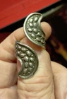 Vintage Taxco CBS Mexico Sterling Silver 925 Bypass 1 5/8" Tall Ring - Size 6