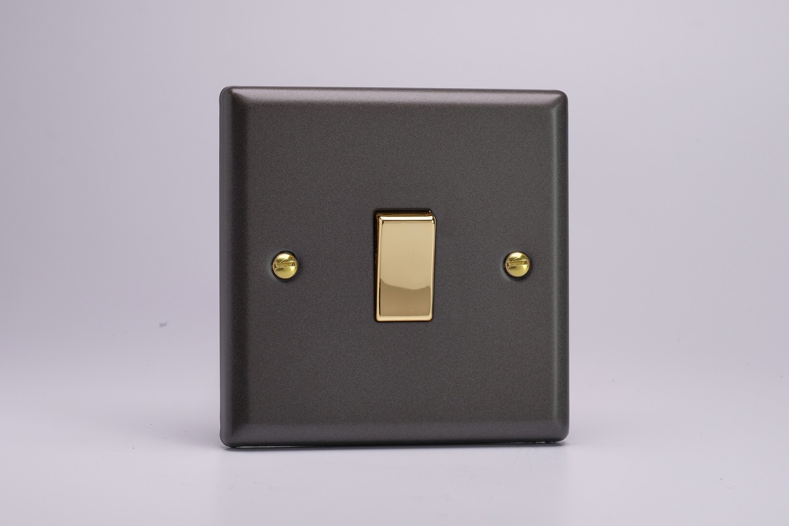 Varilight XY1V.SL Vogue Slate 1 Gang 10A 1 or 2 Way Rocker Light Switch